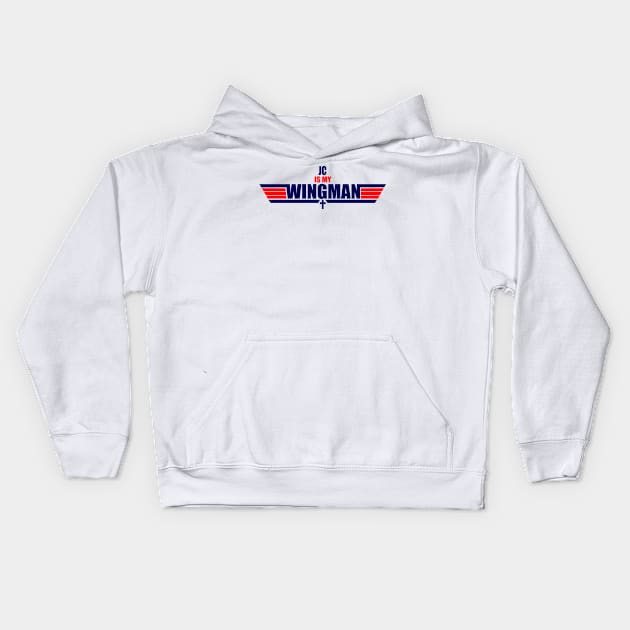 JC Is My Wingman Kids Hoodie by TCP